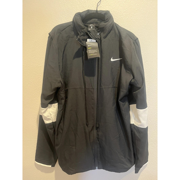 Nike Dry Jacket-black/white-m